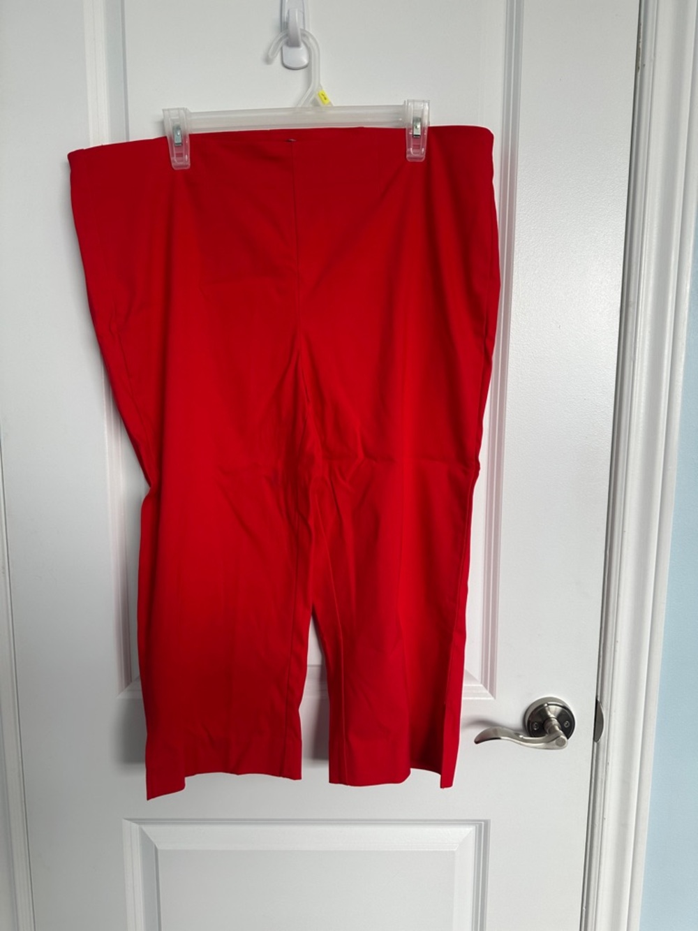 Michel Studio Red Capris